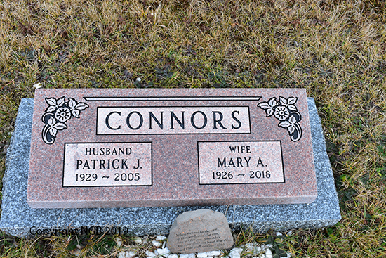 Patrick J & Mary A. Connors