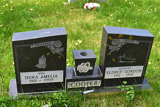 Eldred Gordon & Dora Amelia Cooper