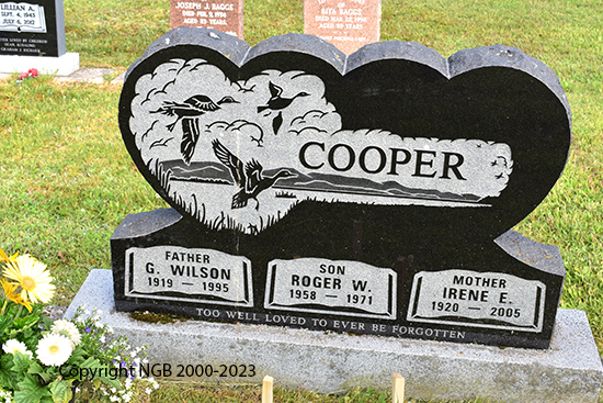 G-Wilson, Roger W., & Irene E. Cooper