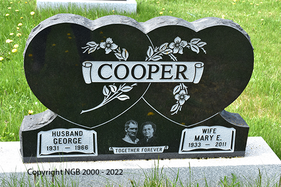 George & Mary E. Cooper