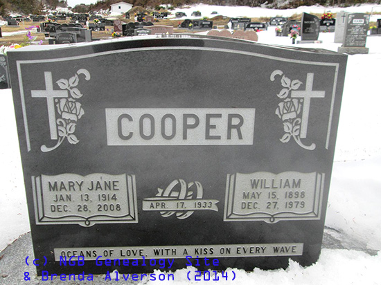 Mary Jane & William Cooper