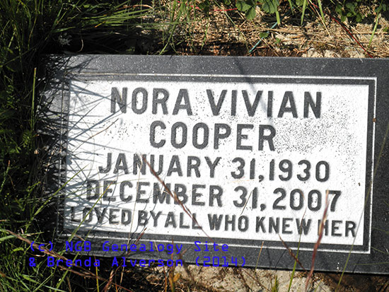 Nora Vivian Cooper