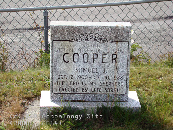 Samuel and Sarah Cooper