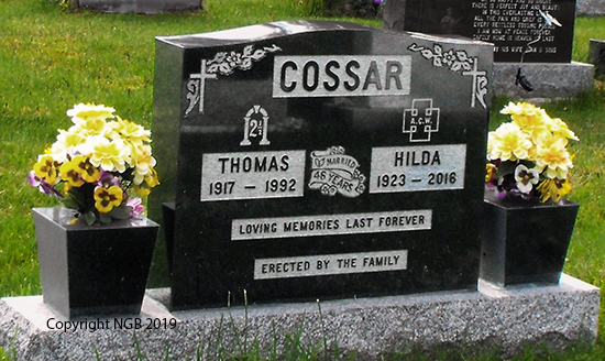 Thomas & Hilda Cossar