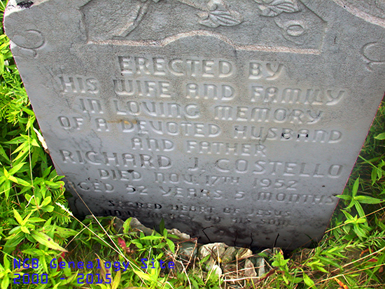 Richard Costello close-up