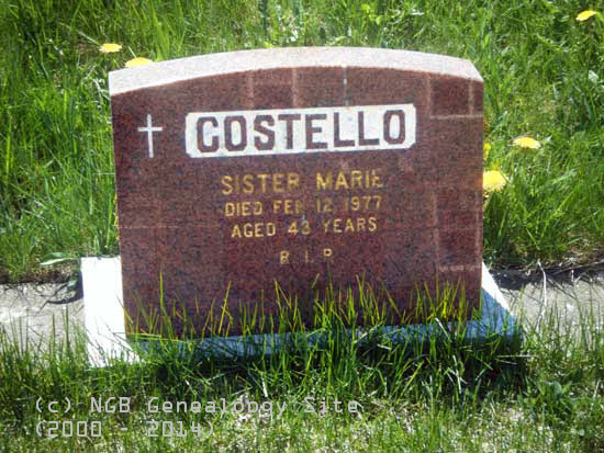 Sr. Marie Costello