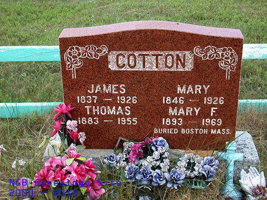 James, Mary, Thomas & Mary Cotton