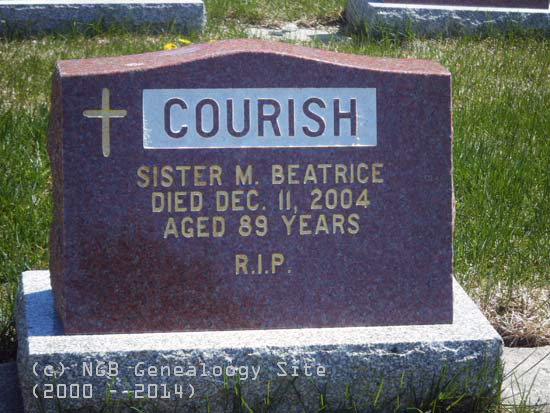 Sr. M. Beatrice Courish