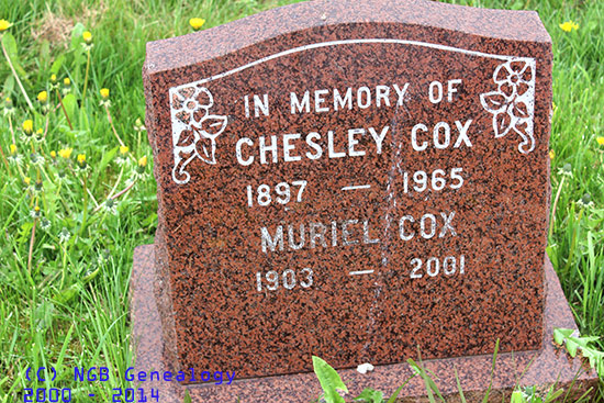 Chesloey & Muriel Cox