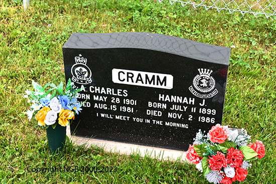 A. Charles & Hannah J. Cramm
