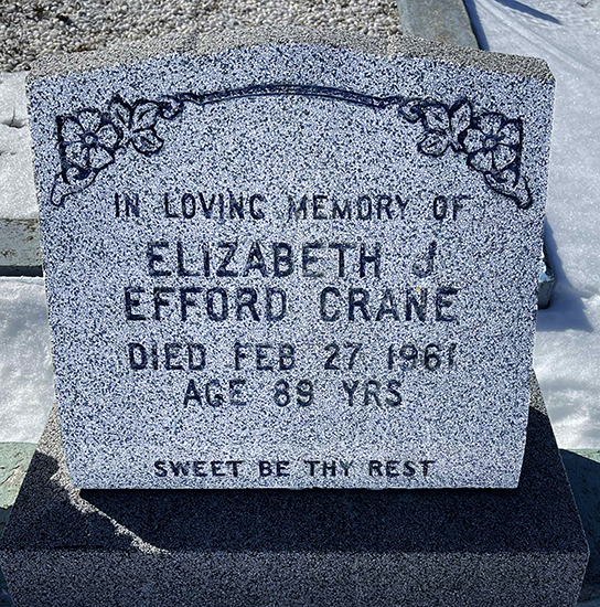 Elizabet J. Efford Crane