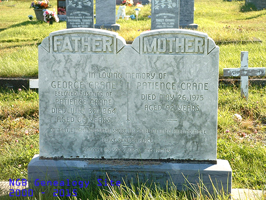 George & Patience Crane