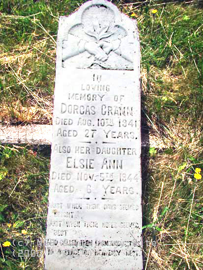 Dorcas and Elsie Ann Crann