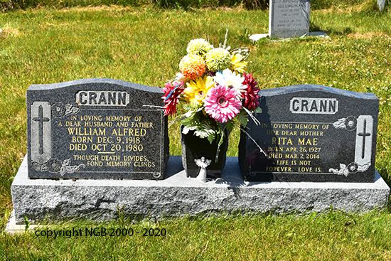 William Alfred & Rita Mae Crann