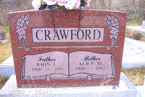 John I & Alice M. Crawford