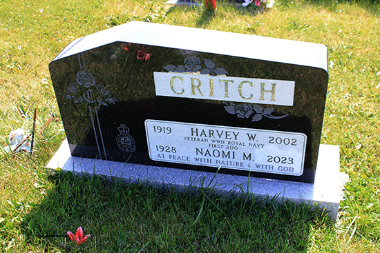 Harvey W. & Naomi M. Critch