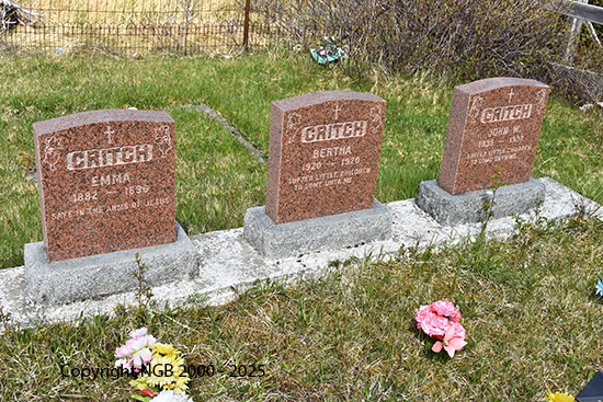 John, Emma & Bertha Critch