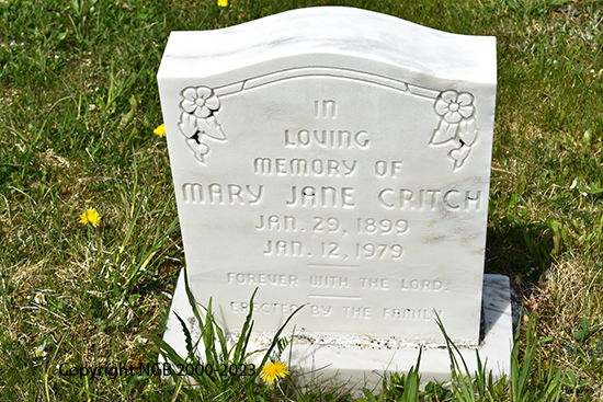 Mary Jane Critch