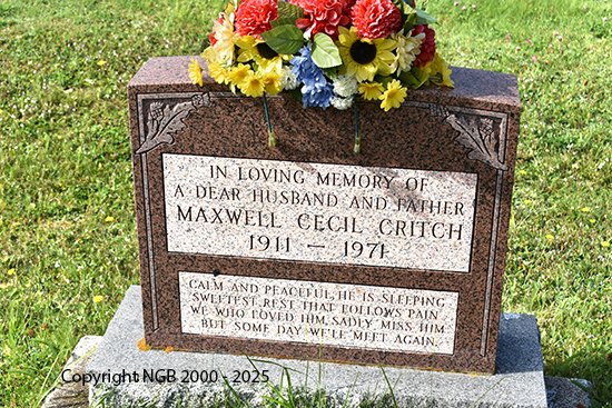 Maxwell Cecil Critch