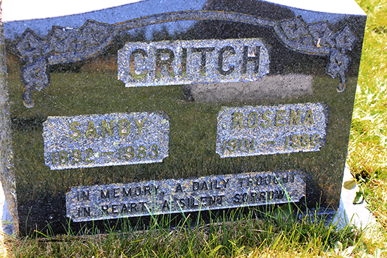 Sandy & Rosena Critch