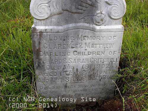 Clarence & Matthew Critchell