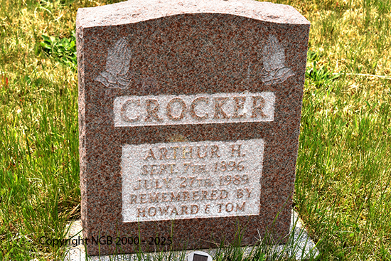 rthur H. Crocker