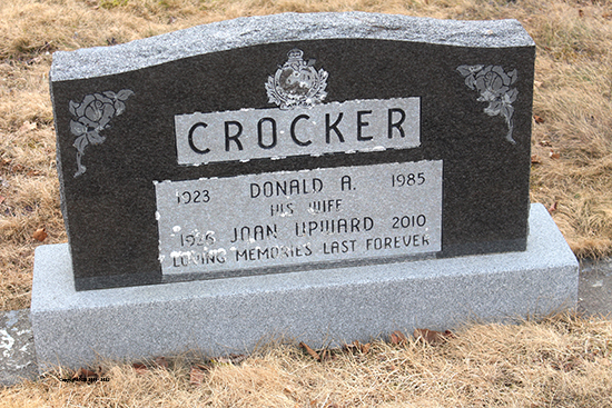 Donald A. & Joan Upward Crocker