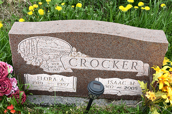 Flora A. & Isaac M. Crocker