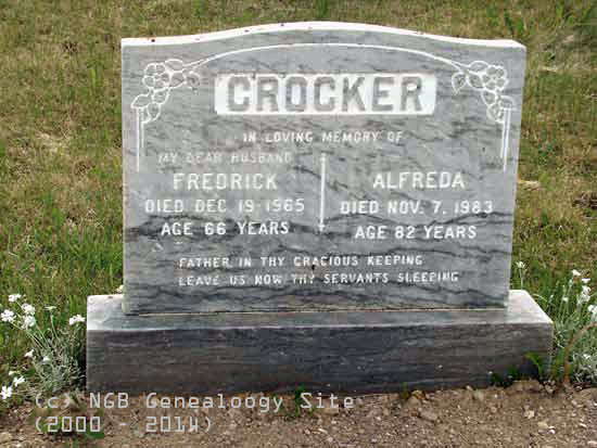Frederick and Alfreda Crocker