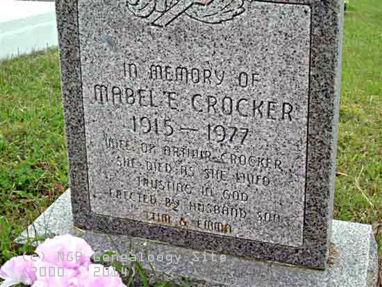 Mabel E. Crocker