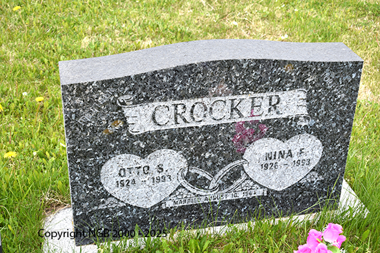 Otto S. & Nina F. Crocker