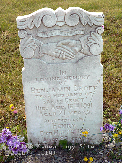 Benjamin & Henry Croft