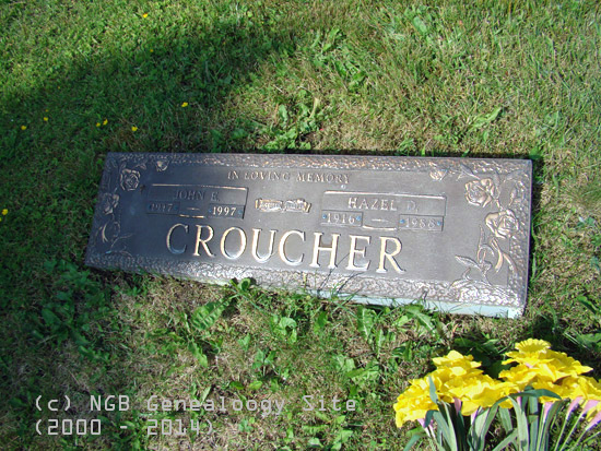 John E. and Hazel D. Croucher