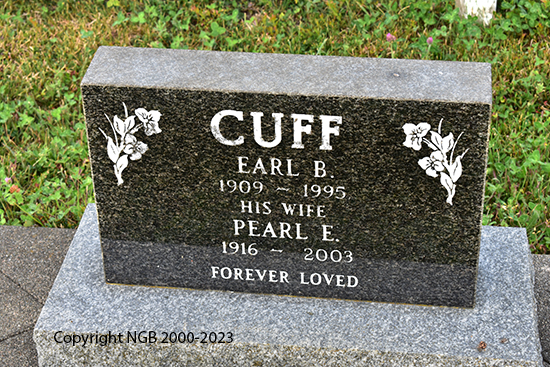 Earl B. & Pearl B. Cuff 