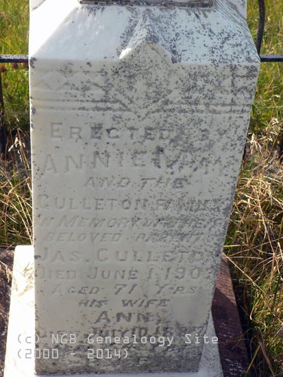 James and Ann Culleton
