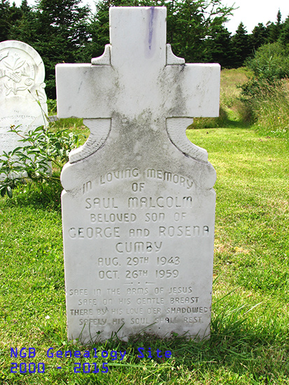 Saul Malcolm Cumby