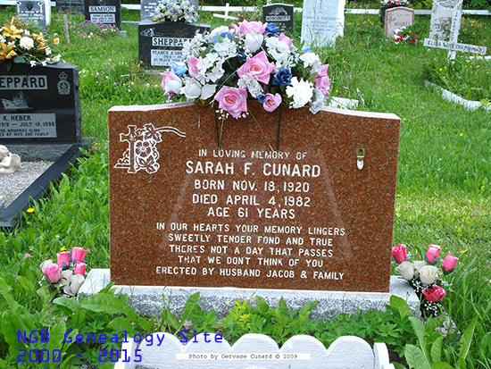 Sarah F. Cunard