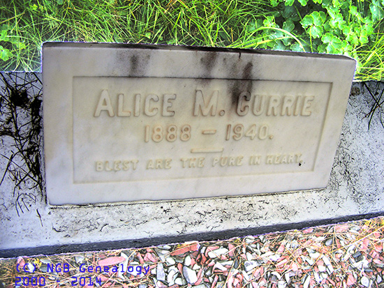 Alice M. Currie