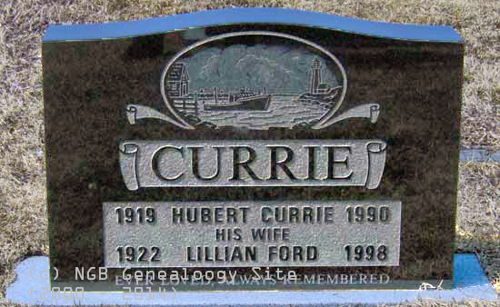 Hubert and Lillian Currie