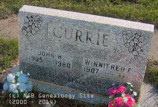 John and Winnifred Currie