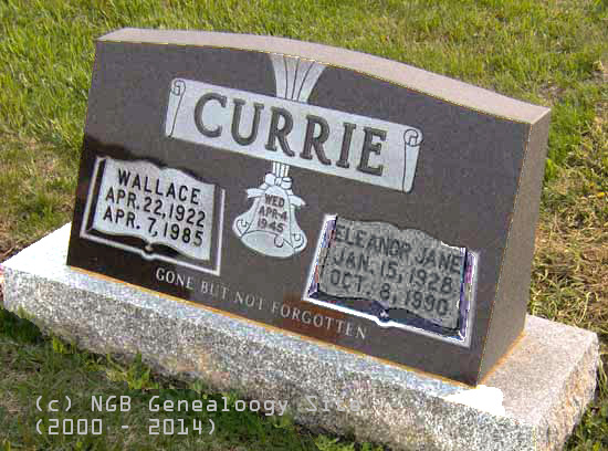 Wallace and Eleanor Currie