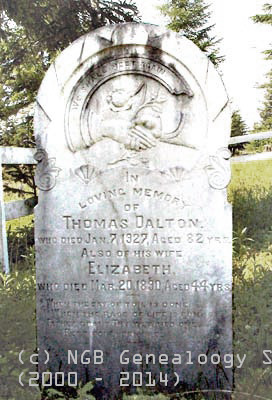 Thomas and El;izabeth Dalton