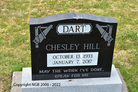 Chesley Hill Dart