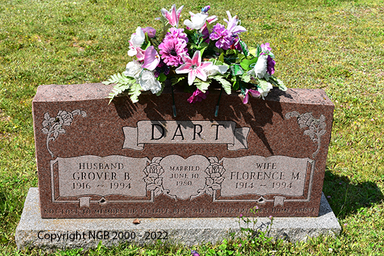 Grover B. & Florence M. Dart