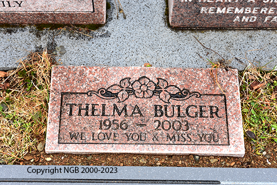 Thelma Bulger