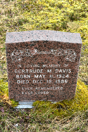 Gertrude M. Davis