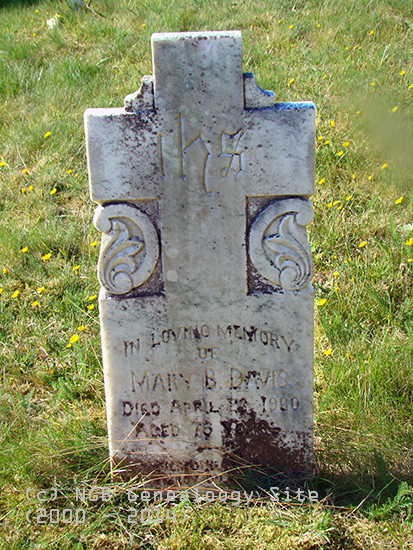 Mary b.  Davis