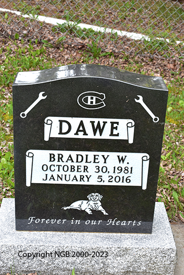 Bradley W, Dawe