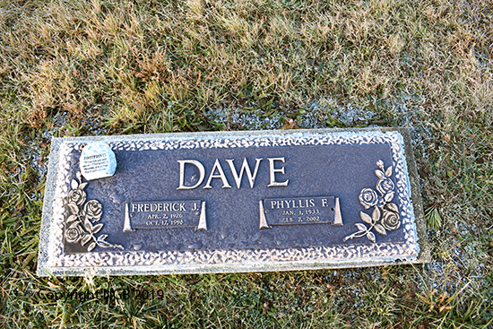 Frederick J. & Phyllis F. Dawe