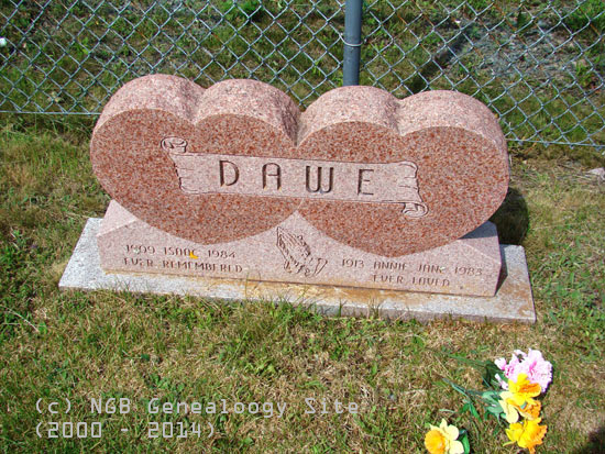 Isaac and Ann Dawe